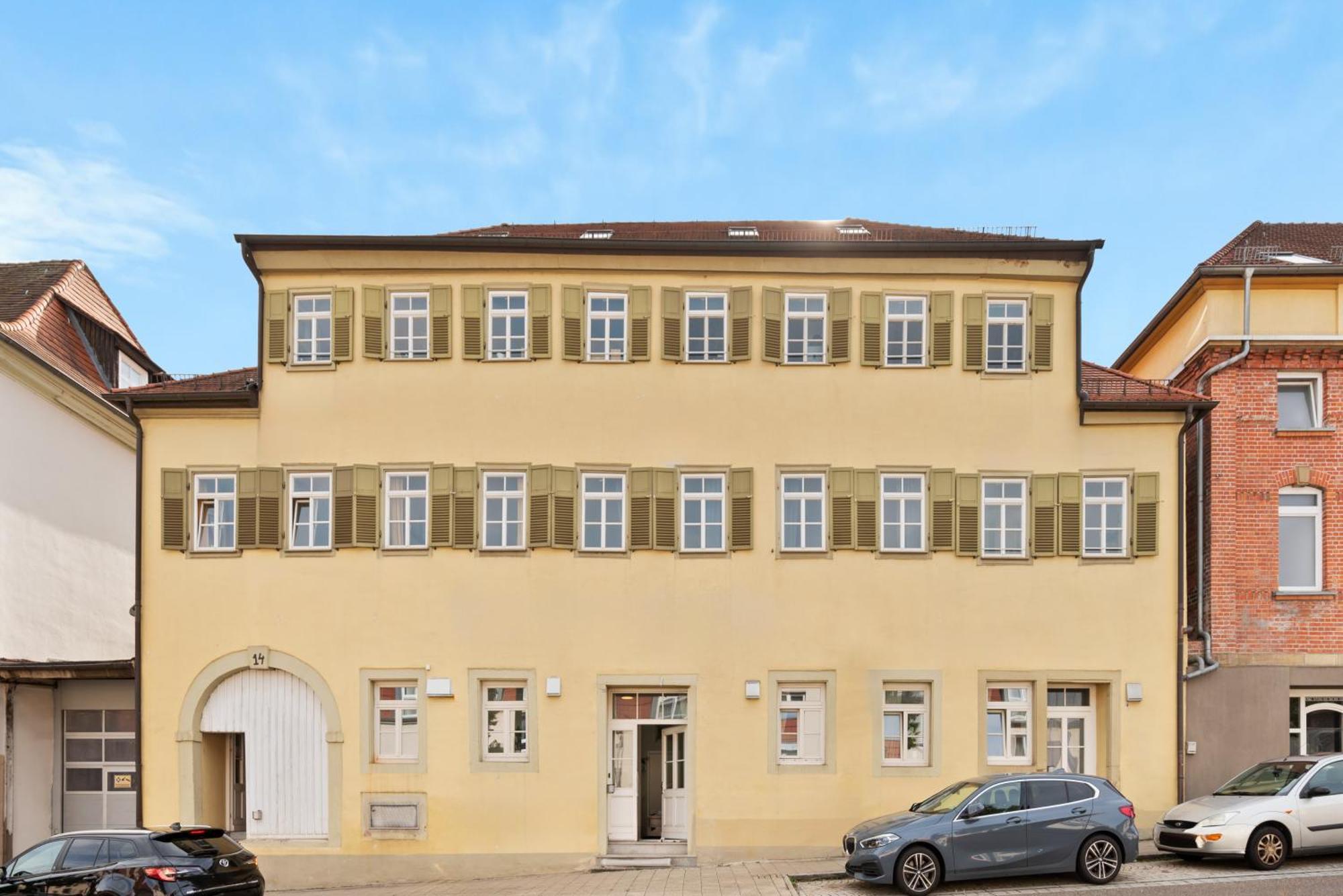 Backhome - Suite L - Parkhaus - Fantastische Schlosslage - Smarttv - Waschmaschine - Netflix - 50Qm - 24H Checkin- Apartment 1 Ludwigsbourg Extérieur photo